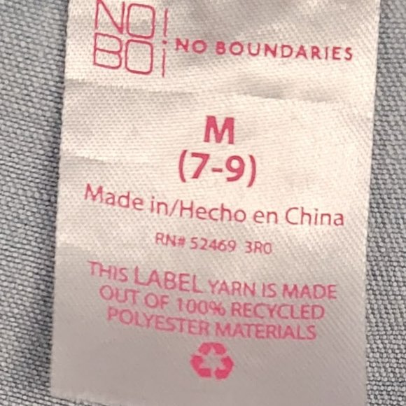 No Boundaries Short Sleeve Jumpsuit Juniors Size 7-9 - Picture 3 of 10